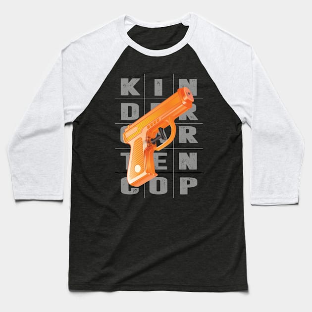Kindergarten Cop - Alternative Movie Poster Baseball T-Shirt by MoviePosterBoy